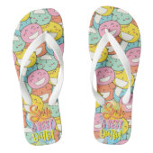 スマイルは最高の服装!子猫やる気を起こさせる ビーチサンダル (フットベッド)