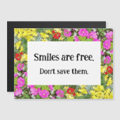 スマイルは無料 (正面/裏面)