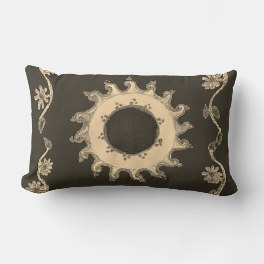 スマイルは良い日と良い夜を過ごす ランバークッション (正面)