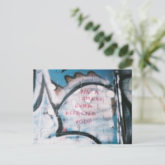 スマイルは? ポストカード (スタンド正面)