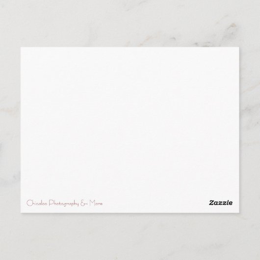 スマイルは？ ポストカード (裏面)