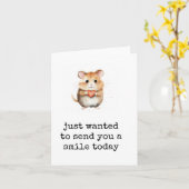 スマイルを送る，考えあなたのカード カード (黄色い花)