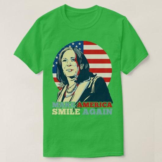スマイルアゲイン2024カマラ Tシャツ (デザイン正面)