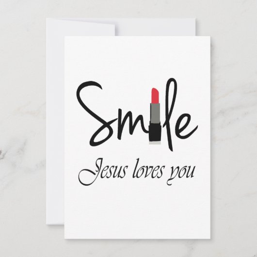 スマイルイエスはあなたを愛している シーズンカード (正面)