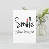 スマイルイエスはあなたを愛している シーズンカード (スタンド正面)