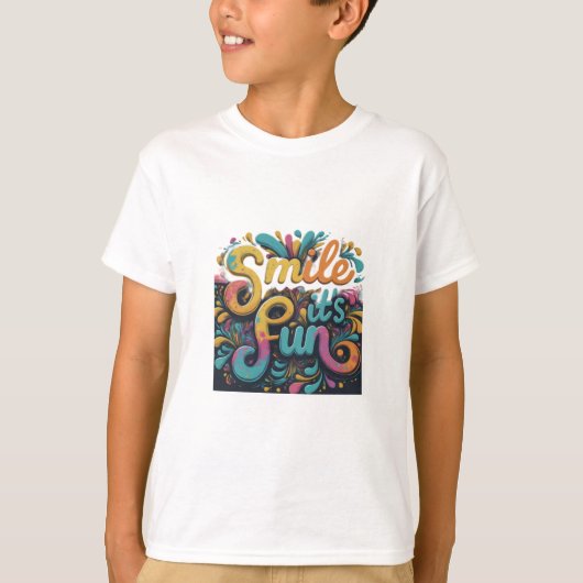 スマイルイットおもしろい Tシャツ (正面)