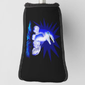 スマイルイルカ ゴルフヘッドカバー (回転90)