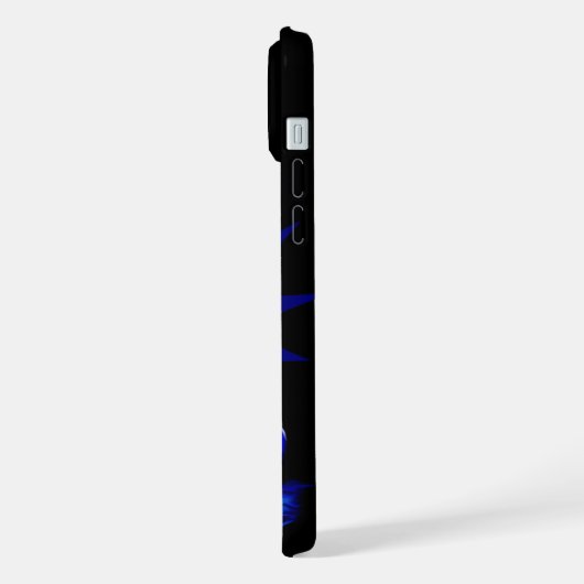 スマイルイルカ iPhoneケース (左側面)