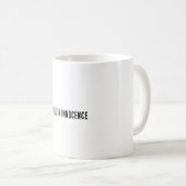 スマイルイン無邪気クラシック コーヒーマグカップ (正面右)