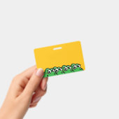 スマイルカエル バッジ (手持ち)