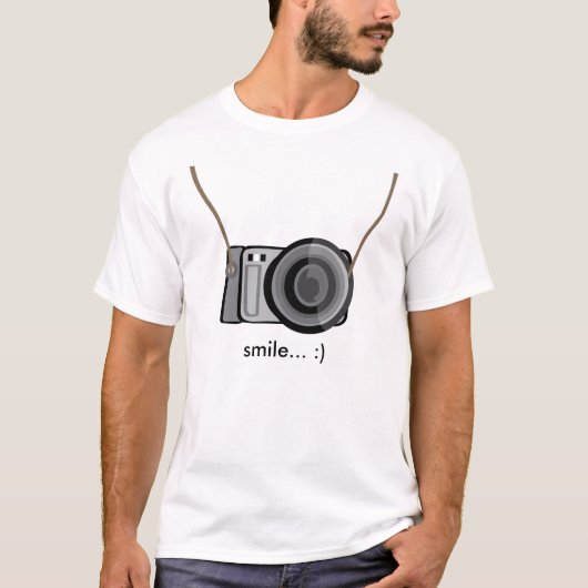 スマイルカメラ Tシャツ (正面)
