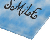 スマイルガラス板 カッティングボード (角)