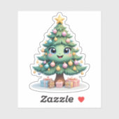 スマイルクリスマスプレゼント シール (シート)