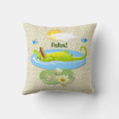 スマイルクロコダイル！ クッション (裏面)