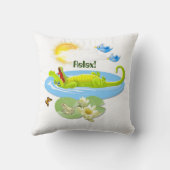 スマイルクロコダイル！ クッション (裏面)