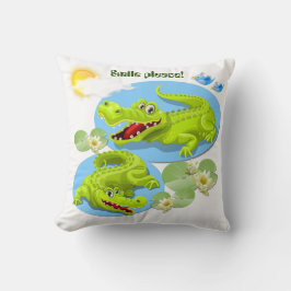 スマイルクロコダイル！ クッション