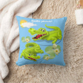 スマイルクロコダイル! クッション (ブランケット)