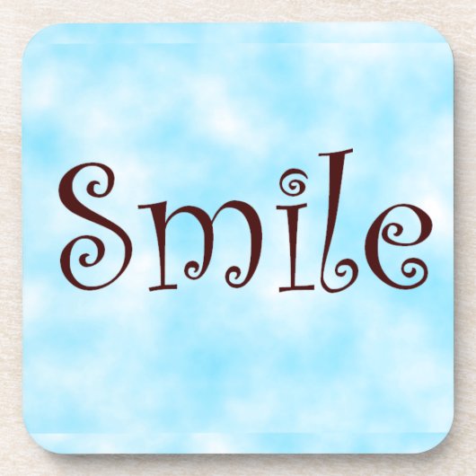 スマイルコルクコースター コースター (正面)