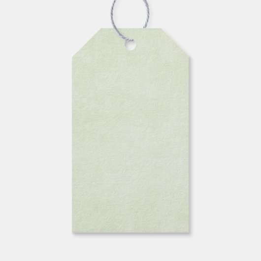 スマイルサボトリオウォーター色デザイン誕生日 ギフトタグ (裏面)