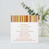 スマイルサンシャインパーティの招待状 招待状 (スタンド正面)