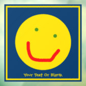 スマイルサンハッピー顔 ウィンドウサイン (シート3)