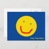 スマイルサンハッピー顔 シーズンポストカード (正面/裏面)