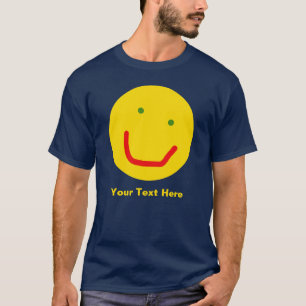 スマイルサンハッピー顔 Tシャツ