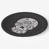 スマイルシュガースカル ペーパープレート (アングル)