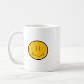 スマイルシンプル顔コーヒーマグ コーヒーマグカップ (左)