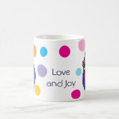 スマイルジョイパーティーマンガアート コーヒーマグカップ (中央)