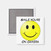 スマイルスクエアマグネットあなたは マグネット (正面/裏面)