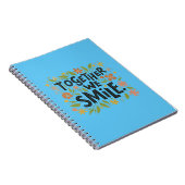 スマイルスパイラル写真ノートと一緒に ノートブック (右側)