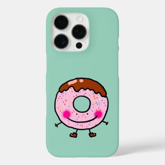 スマイルスプリンクルドーナツキャラクターアート Case-Mate iPhoneケース (裏面)