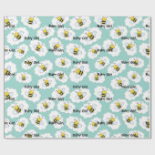 スマイルズ・ミツバチ・ベビー・ガール ラッピングペーパー (フラット)