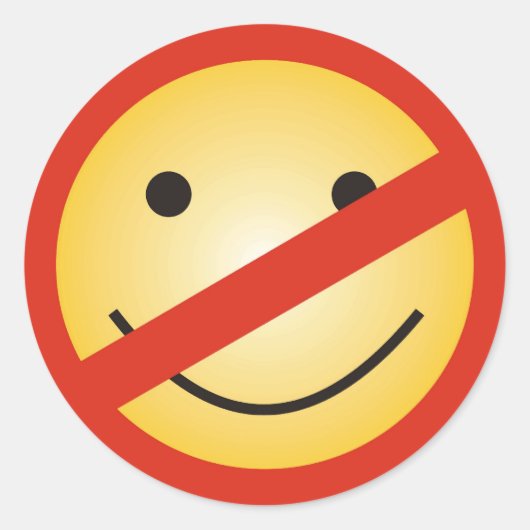 スマイルゾーンなし ラウンドシール (正面)