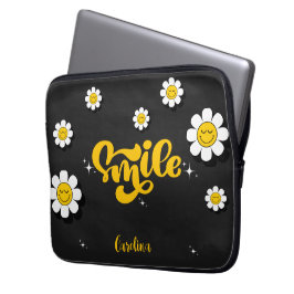スマイルデイジーガーデンカスタマイズ ラップトップスリーブ