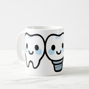 スマイルデンタルインプラント コーヒーマグカップ