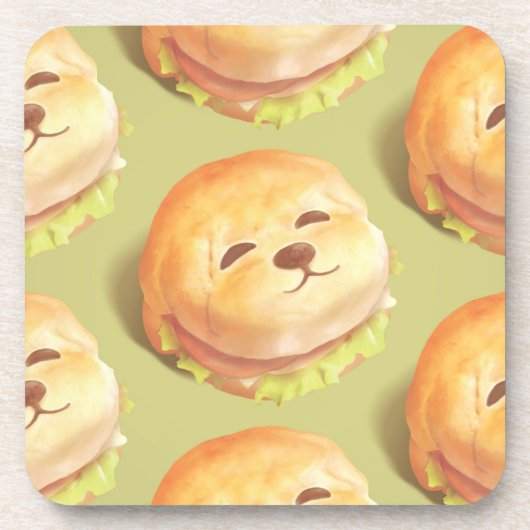 スマイルドッグバーガー コースター (正面)