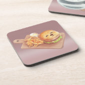 スマイルドッグバーガー コースター (左側)