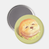 スマイルドッグバーガー マグネット (正面/裏面)