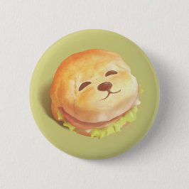 スマイルドッグバーガー 缶バッジ