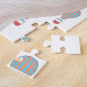 スマイルドッグ聞はヘッドフォンで音楽に ジグソーパズル (側面)