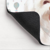 スマイルドッグ聞はヘッドフォンで音楽に マウスパッド (コーナー)