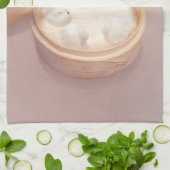 スマイルドッグ – シャオロンバオデライト キッチンタオル (折り畳み)