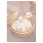 スマイルドッグ – シャオロンバオデライト クリップボード (裏面)