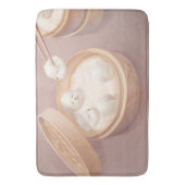 スマイルドッグ – シャオロンバオデライト バスマット (正面縦)