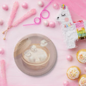 スマイルドッグ – シャオロンバオデライト ペーパープレート (パーティー)