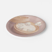 スマイルドッグ – シャオロンバオデライト ペーパープレート (アングル)