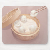 スマイルドッグ – シャオロンバオデライト マウスパッド (正面)