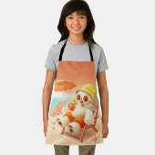 スマイルドッグ – ビーチモードオン エプロン (インサイチュ)